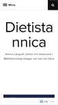 Mobile Screenshot of dietistannica.com